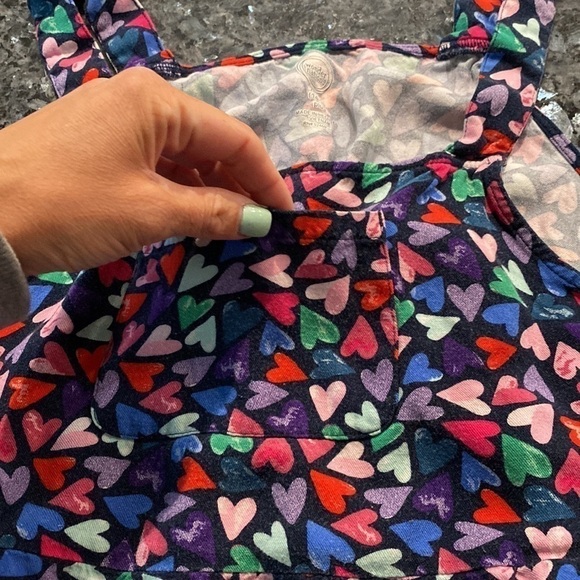 Wonder Nation Big Girls Graphic Heart Dress + Long&Short Sleeve Tees bundle - Picture 5 of 11